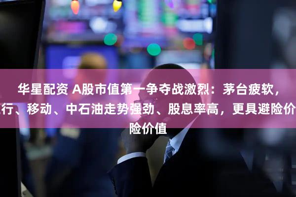 华星配资 A股市值第一争夺战激烈：茅台疲软，工行、移动、中石油走势强劲、股息率高，更具避险价值