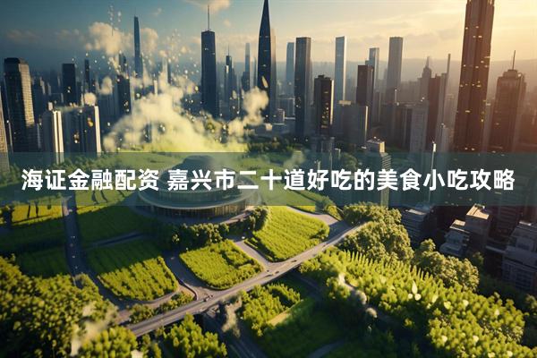 海证金融配资 嘉兴市二十道好吃的美食小吃攻略